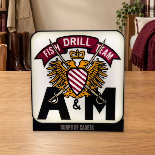 FDT Glowbox in an Aggie-inspired setting