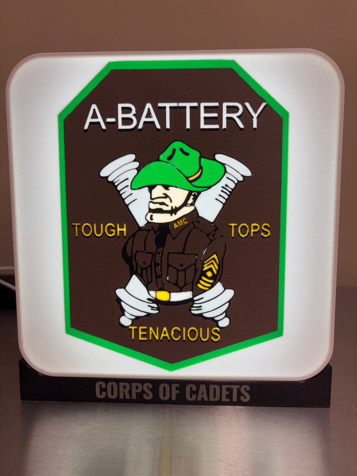 A BATTERY Glowbox