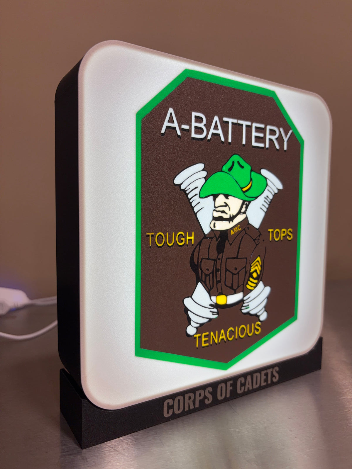 A BATTERY Glowbox