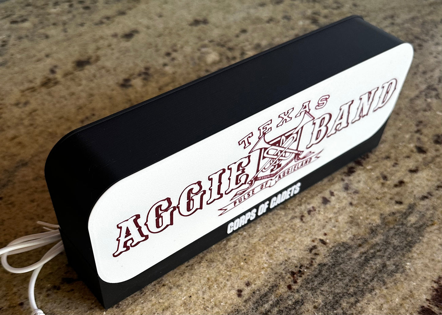 Fightin' Texas Aggie Band Glowbox - Pulse of Aggieland