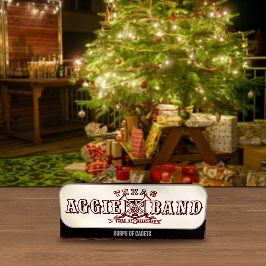 Fightin' Texas Aggie Band Glowbox - Pulse of Aggieland - Christmas